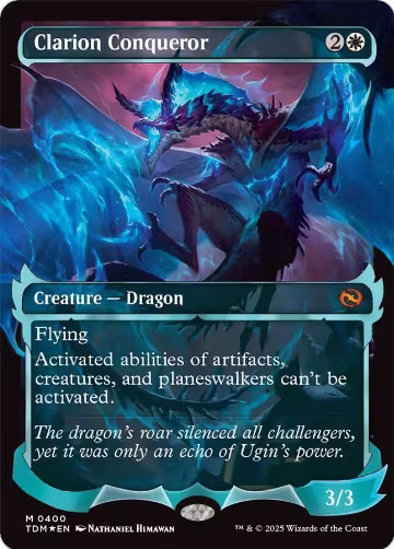 Clarion Conqueror (Showcase) (400), Tarkir: Dragonstorm — Magic card price