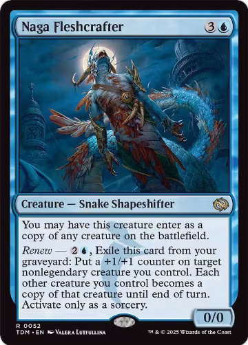 Naga Fleshcrafter (52), Tarkir: Dragonstorm — Magic card price