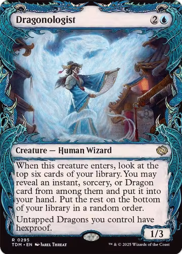 Dragonologist (Showcase) (295), Tarkir: Dragonstorm — Magic card price