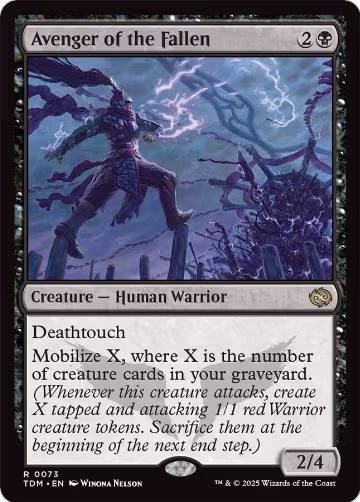 Avenger of the Fallen (73), Tarkir: Dragonstorm — Magic card price