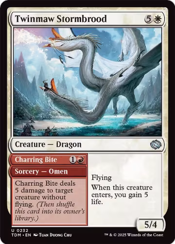 Twinmaw Stormbrood (232), Tarkir: Dragonstorm — Magic card price