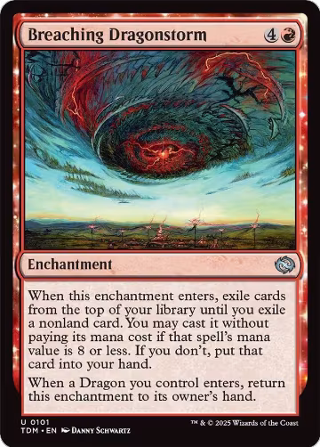 Breaching Dragonstorm (101), Tarkir: Dragonstorm — Magic card price