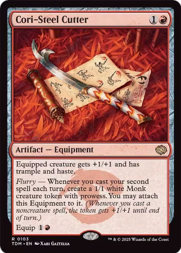 Cori-Steel Cutter (103), Tarkir: Dragonstorm — Magic card price