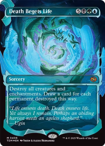Death Begets Life (Showcase) (406), Tarkir: Dragonstorm — Magic card price