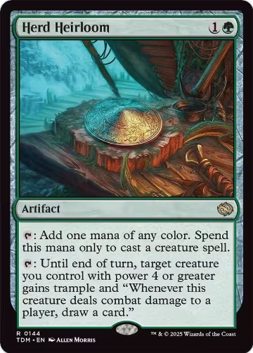 Herd Heirloom (144), Tarkir: Dragonstorm — Magic card price