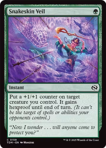 Snakeskin Veil (159), Tarkir: Dragonstorm — Magic card price