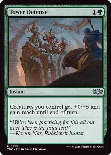 Tower Defense (275), Commander: Tarkir: Dragonstorm — Magic card price