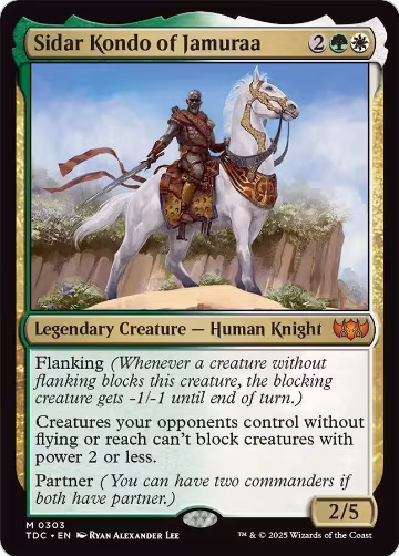 Sidar Kondo of Jamuraa (303), Commander: Tarkir: Dragonstorm — Magic card price