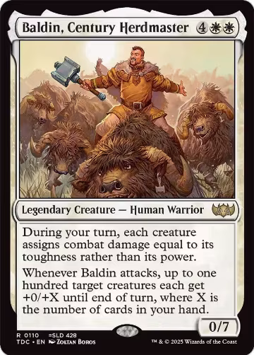 Baldin, Century Herdmaster (110), Commander: Tarkir: Dragonstorm — Magic card price