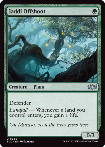 Jaddi Offshoot (260), Commander: Tarkir: Dragonstorm — Magic card price