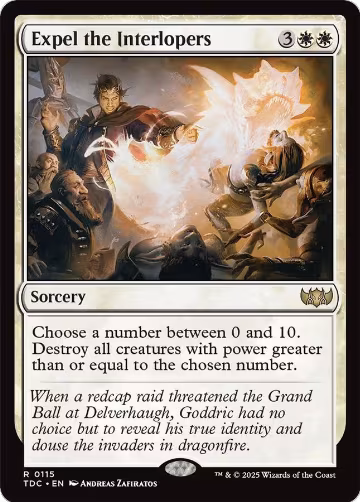 Expel the Interlopers (115), Commander: Tarkir: Dragonstorm — Magic card price