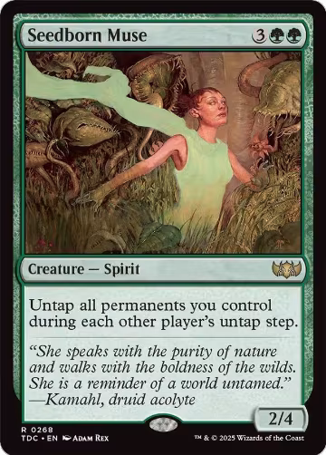 Seedborn Muse (268), Commander: Tarkir: Dragonstorm — Magic card price
