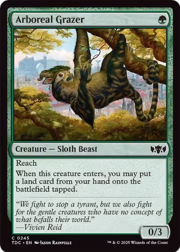 Arboreal Grazer (245), Commander: Tarkir: Dragonstorm — Magic card price