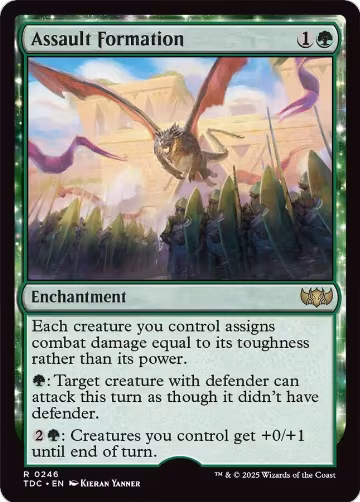 Assault Formation (246), Commander: Tarkir: Dragonstorm — Magic card price