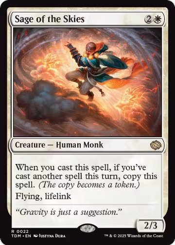 Sage of the Skies (22), Tarkir: Dragonstorm — Magic card price