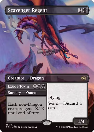 Scavenger Regent (Borderless) (379), Tarkir: Dragonstorm — Magic card price