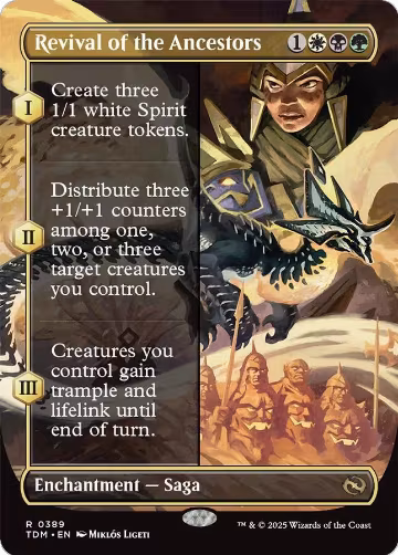Revival of the Ancestors (Borderless) (389), Tarkir: Dragonstorm — Magic card price