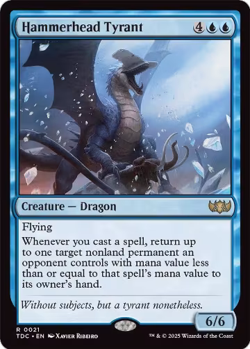 Hammerhead Tyrant (21), Commander: Tarkir: Dragonstorm — Magic card price