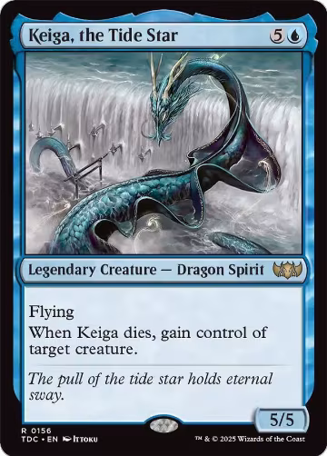 Keiga, the Tide Star (156), Commander: Tarkir: Dragonstorm — Magic card price