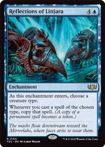 Reflections of Littjara (164), Commander: Tarkir: Dragonstorm — Magic card price