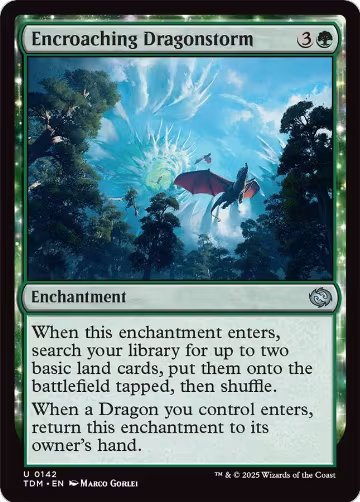 Encroaching Dragonstorm (142), Tarkir: Dragonstorm — Magic card price