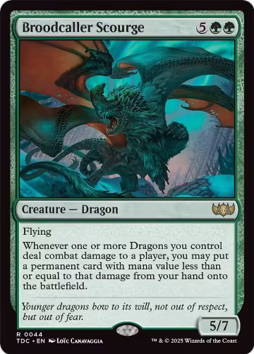 Broodcaller Scourge (44), Commander: Tarkir: Dragonstorm — Magic card price