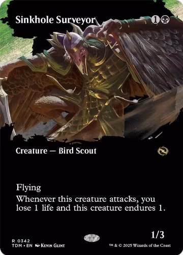 Sinkhole Surveyor (Borderless) (342), Tarkir: Dragonstorm — Magic card price