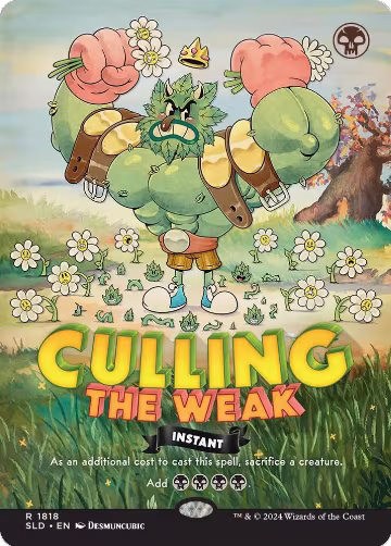 Culling the Weak (1818), Secret Lair Drop Series — Magic card price
