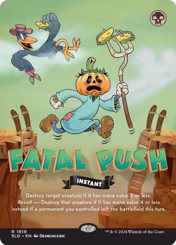 Fatal Push (1819) (1819), Secret Lair Drop Series — Magic card price