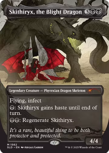 Skithiryx, the Blight Dragon (1562), Secret Lair Drop Series — Magic card price