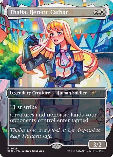 Thalia, Heretic Cathar (1428), Secret Lair Drop Series — Magic card price