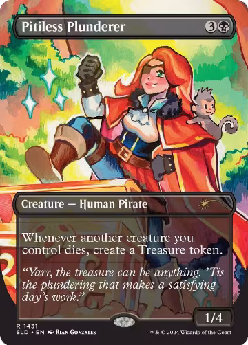 Pitiless Plunderer (1431), Secret Lair Drop Series — Magic card price