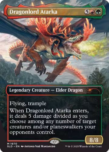 Dragonlord Atarka (1970), Secret Lair Drop Series — Magic card price