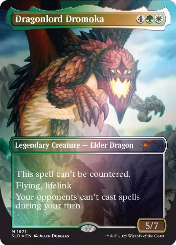 Dragonlord Dromoka (Rainbow Foil) (1971), Secret Lair Drop Series — Magic card price