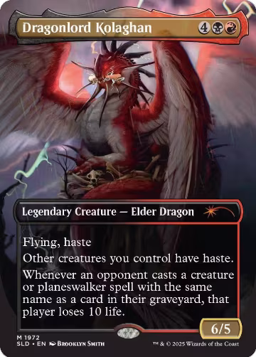 Dragonlord Kolaghan (1972) (1972), Secret Lair Drop Series — Magic card price