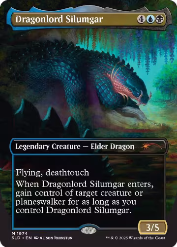 Dragonlord Silumgar (1974), Secret Lair Drop Series — Magic card price