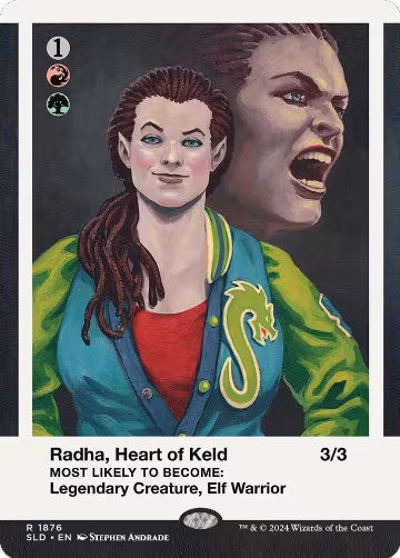 Radha, Heart of Keld (1876), Secret Lair Drop Series — Magic card price