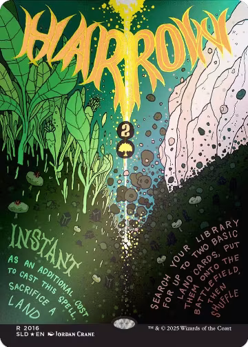 Harrow (Rainbow Foil) (2016), Secret Lair Drop Series — Magic card price