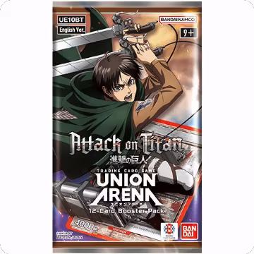 Attack on Titan - Booster Pack, Attack on Titan — Union Arena sealed product price