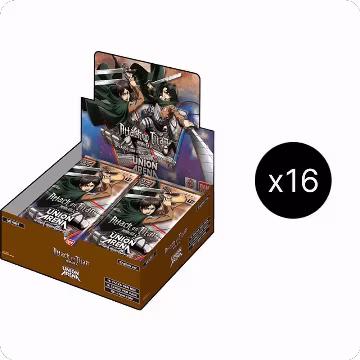 Attack on Titan - Booster Box Case, Attack on Titan — Union Arena sealed product price