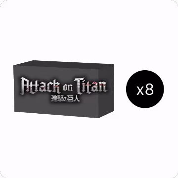 Attack on Titan - Starter Deck Display Case, Attack on Titan Starter Deck — Union Arena sealed product price