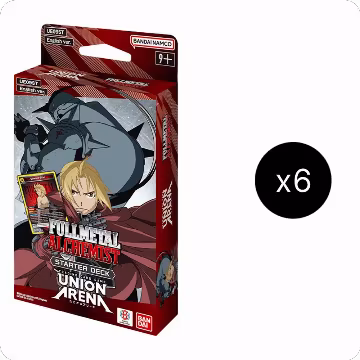 FULLMETAL ALCHEMIST - Starter Deck Display, FULLMETAL ALCHEMIST Starter Deck — Union Arena sealed product price