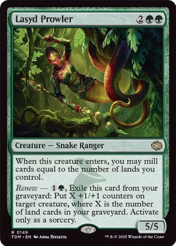 Lasyd Prowler (149), Tarkir: Dragonstorm — Magic card price