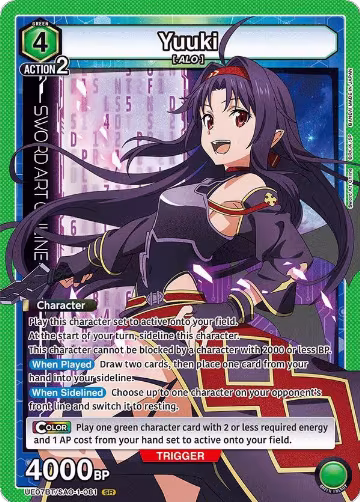 Yuuki (081) (UE07BT/SAO-1-081), Sword Art Online — Union Arena card price