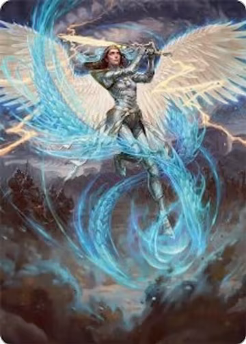 Elspeth, Storm Slayer Art Card (49/54) (49), Art Series: Tarkir: Dragonstorm — Magic card price