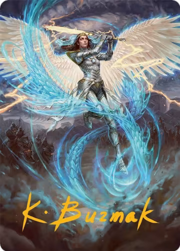 Elspeth, Storm Slayer Art Card (49/54) (Gold-Stamped Signature) (49) — card price
