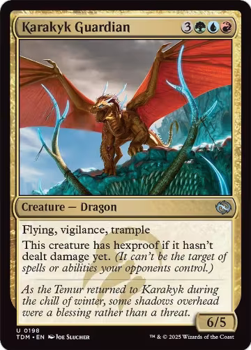 Karakyk Guardian (198), Tarkir: Dragonstorm — Magic card price