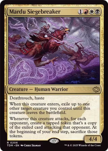 Mardu Siegebreaker (206), Tarkir: Dragonstorm — Magic card price