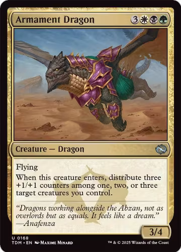 Armament Dragon (168), Tarkir: Dragonstorm — Magic card price