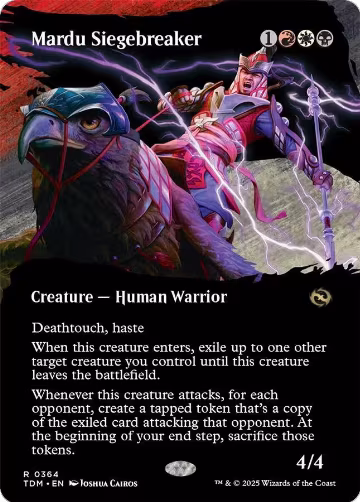 Mardu Siegebreaker (Borderless) (364), Tarkir: Dragonstorm — Magic card price